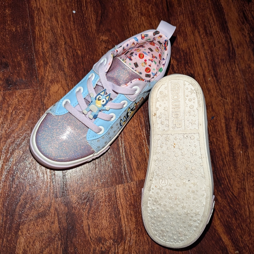 Bluey - Toddler Bluey Sneakers - Purple 12T Purple - Picture 6 of 8